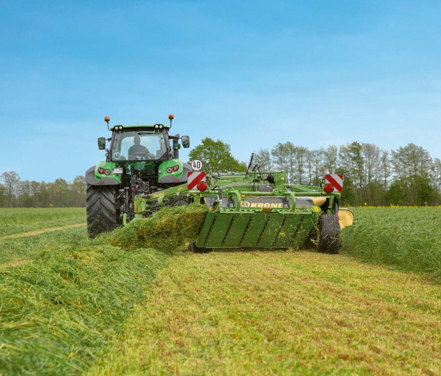 New trailed mower from Krone for 2020 – Wheels and Fields
