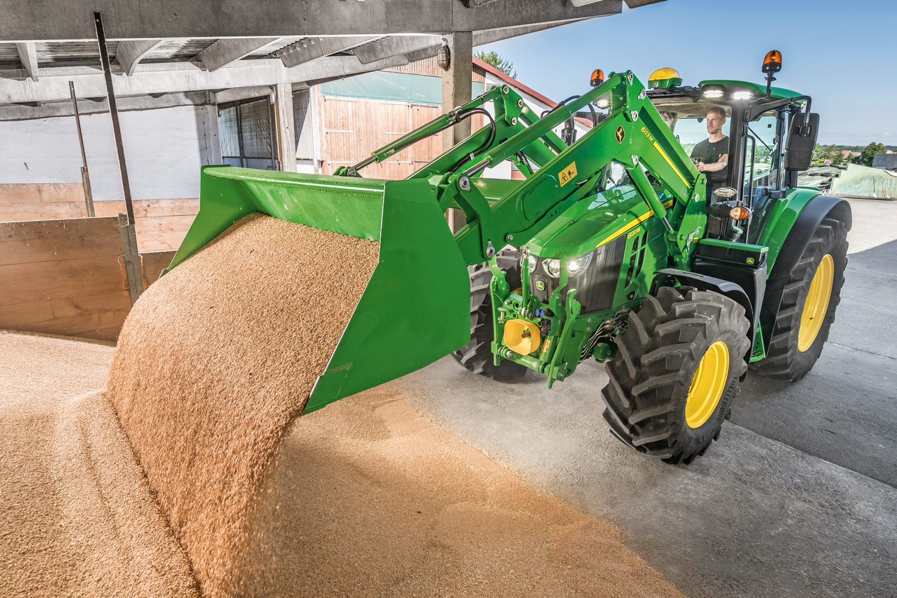 New John Deere M Series front loaders are light and versatile Wheels