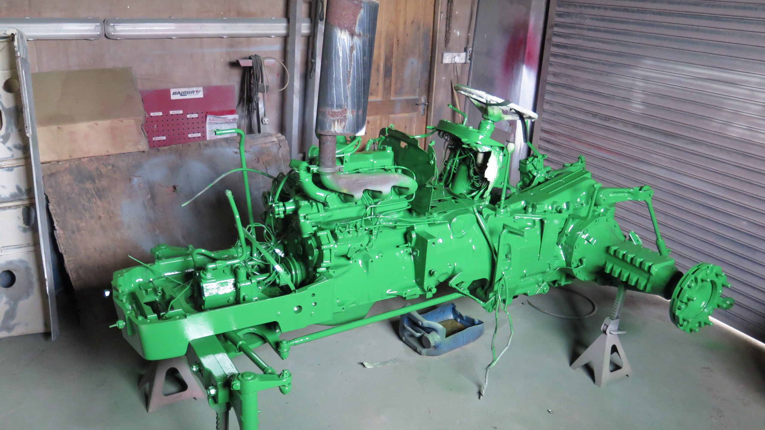 My John Deere 1020 restored for the future Wheels and Fields