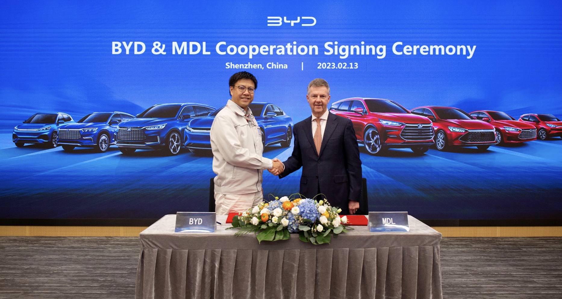 Motor Distributors appointed to distribute BYD brand in Ireland