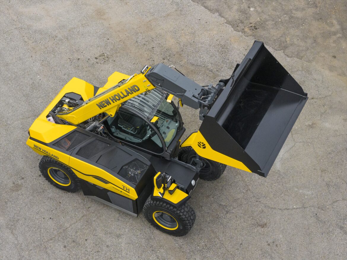 Telehandler For Sand New Holland’s hybrid telehandler design scoops design prize – Wheels ...